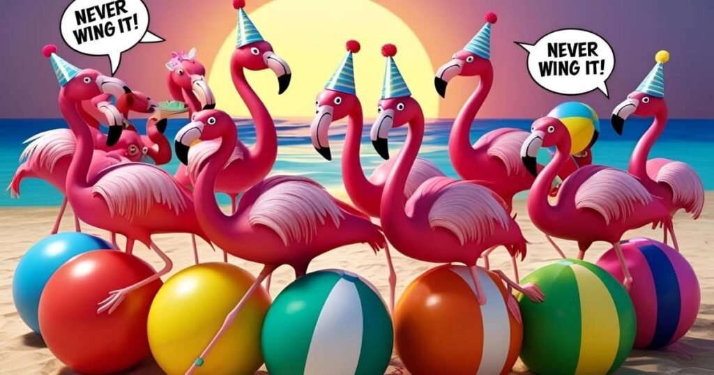 Flamingo Puns for Kids