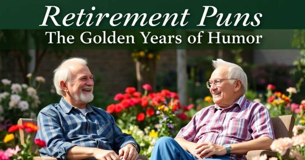 Retirement Puns: The Golden Years of Humor