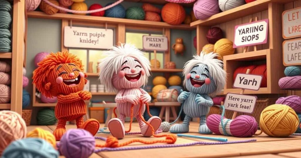 Yarn Puns for Idioms That Will Keep You In Stitches