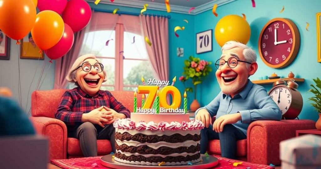 70th Birthday Puns A Pounder Better with Double Entendre Delight