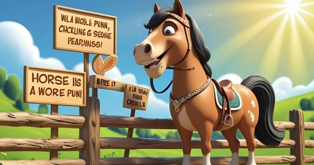 Bridle the Chuckles: Hitch Up for a Ride with Horse Puns