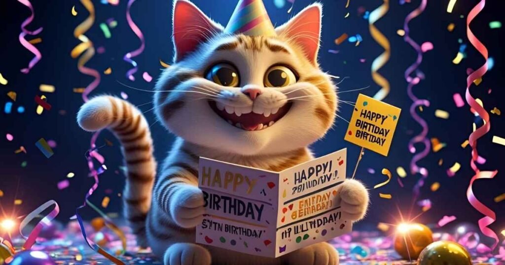 Cat birthday puns Q&A for feline fans