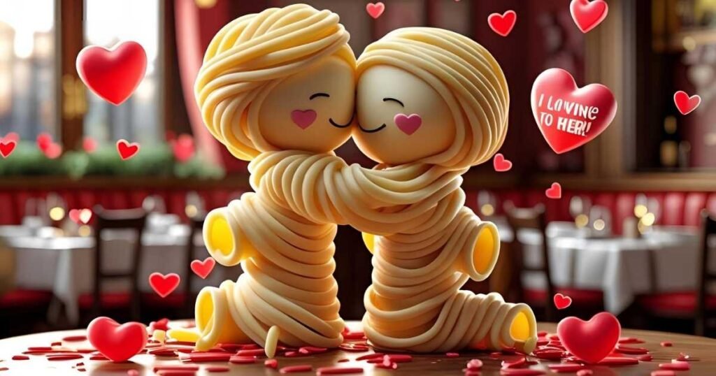 Pasta Valentine’s Day Love Puns