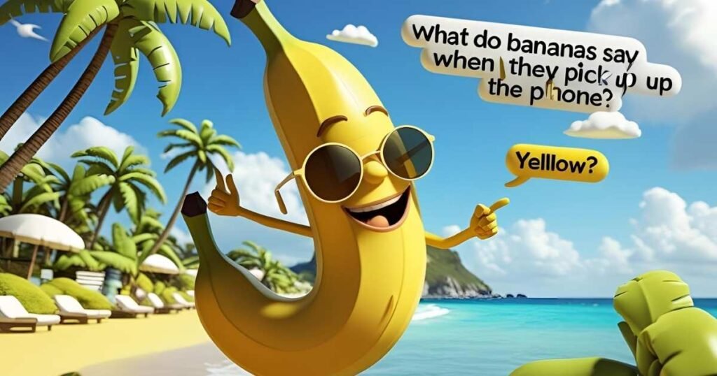 Question-answer banana puns