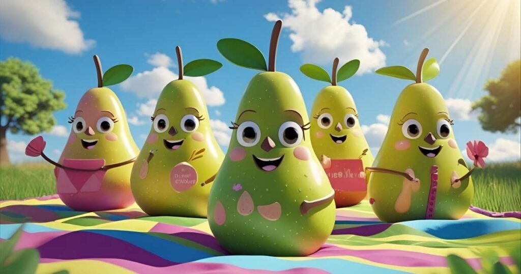 Cute Pear Puns