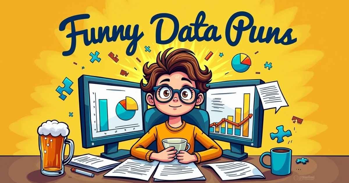 220 Funny Data Puns That Will Make You LOL and Chuckle Over Numbers 