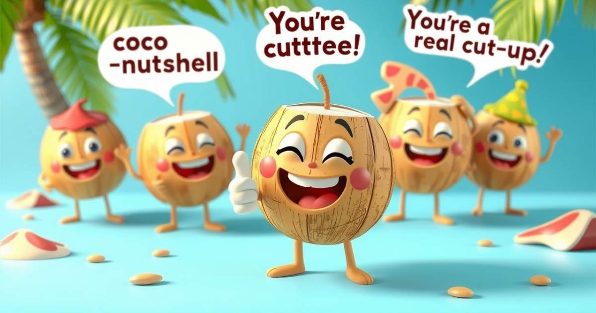 220 Funny Coconut Puns That Will Crack You Up and Make You Go Nuts