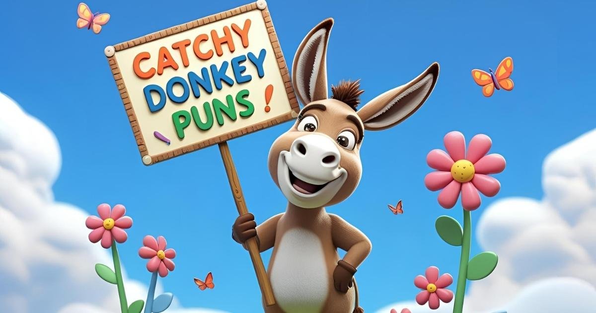 Funny Donkey Puns