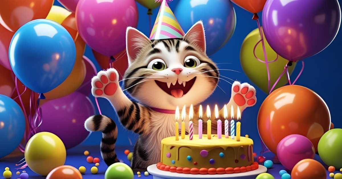 Cat Birthday Puns