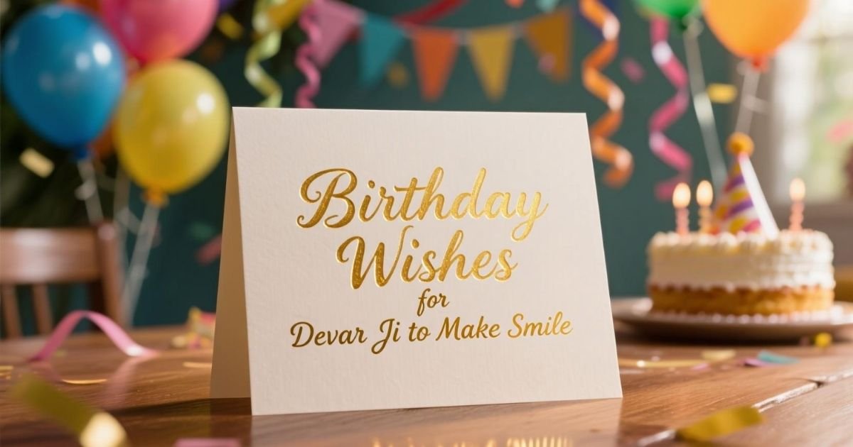 Birthday Wishes for Devar