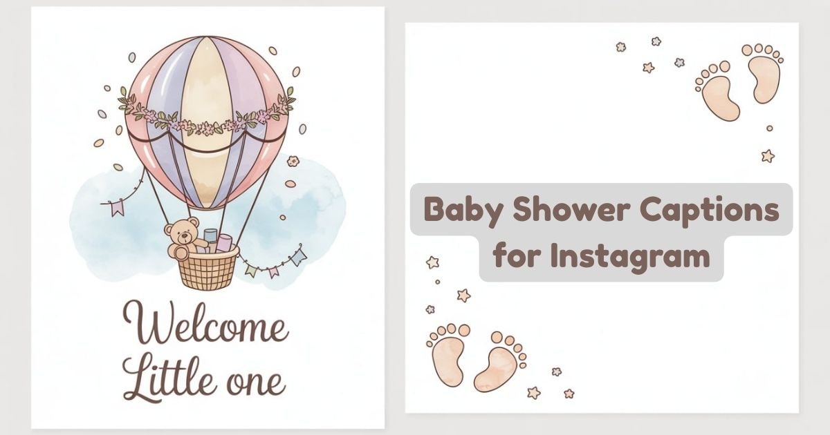 Baby Shower Captions for Instagram