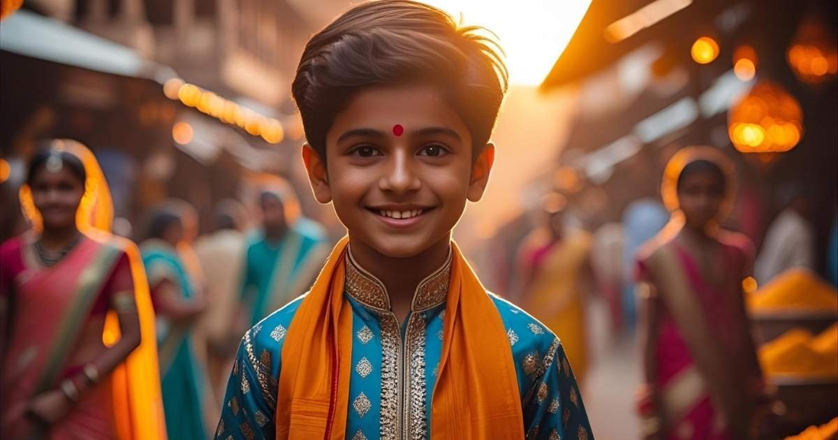 Instagram Captions for Traditional Look for Boys
