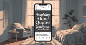 Inspiring Alone Quotes For Instagram