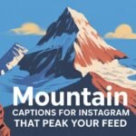 Mountain Captions For Instagram
