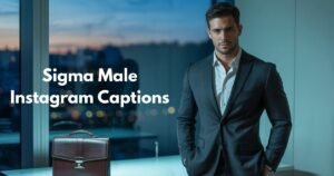 Sigma Male Instagram Captions